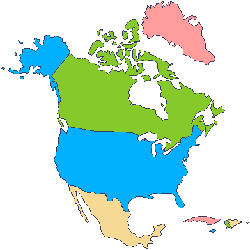 Страны Северной Америки